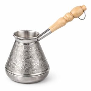 פינג'אן נחושת מקצועי להכנת קפה שחור על גזייה