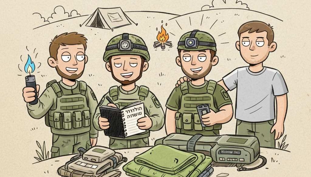 איך בוחרים מתנה לחייל קרבי שבאמת תעזור לו בשטח?